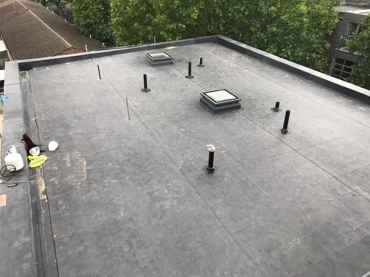 Flat Roofs carried out by Broomhill Roofing