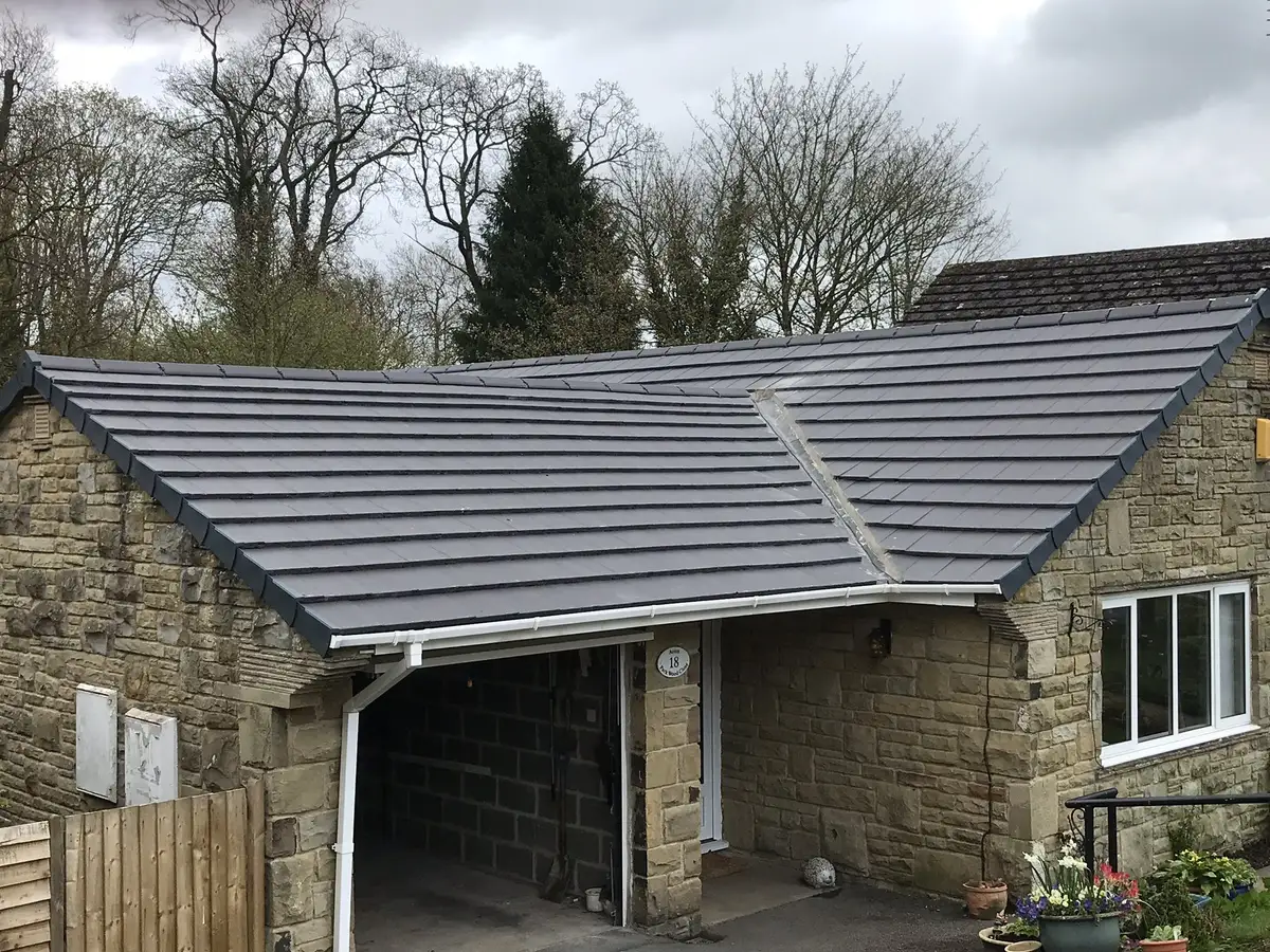 A finished tiled roof near Halifax