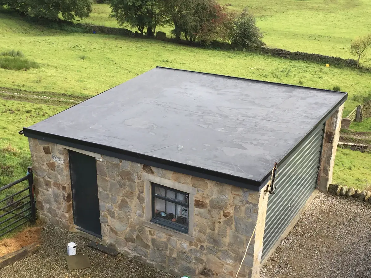 Flat Roofs work by Broomhill Roofing